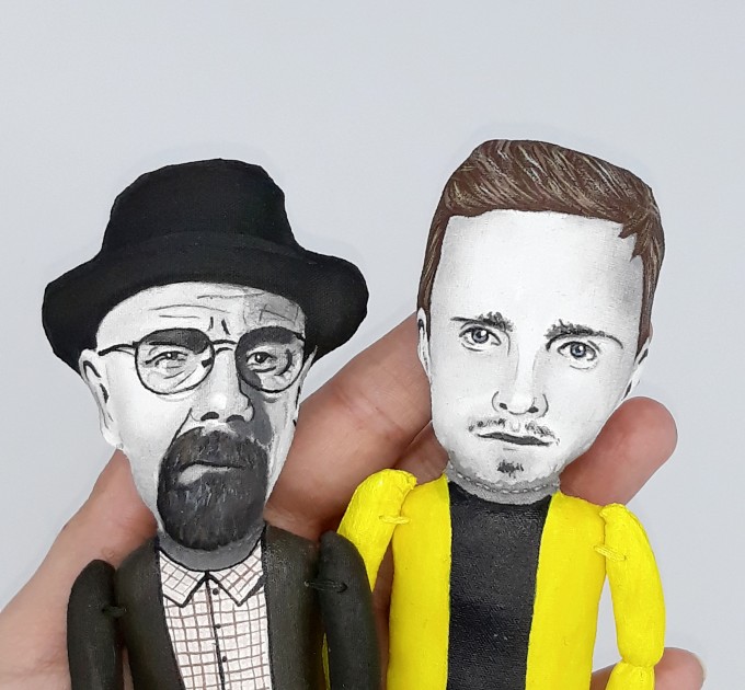 Walter and Jesse Pinkman figurines