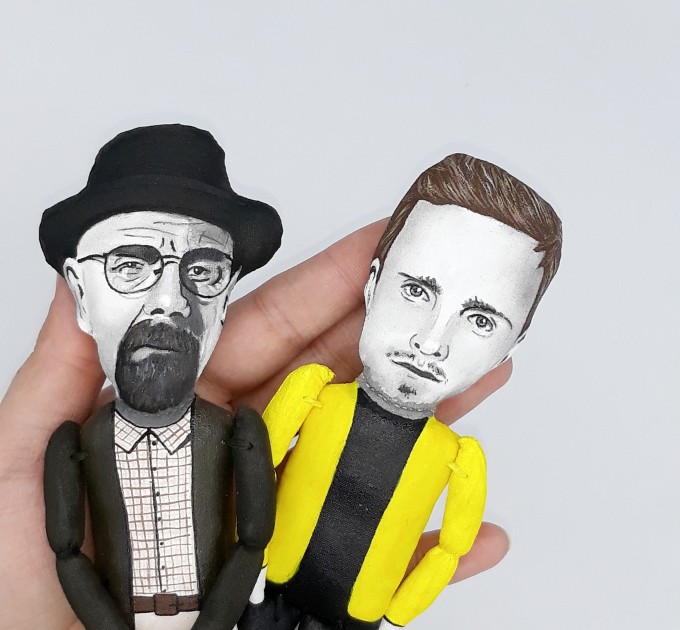 Walter and Jesse Pinkman figurines