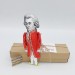 Wolfgang Mozart composers action figure 1:12 - Classic music fans gift, a unique collection for smart people - Collectible composer finger puppet hand painted