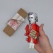 Wolfgang Mozart composers action figure 1:12 - Classic music fans gift, a unique collection for smart people - Collectible composer finger puppet hand painted